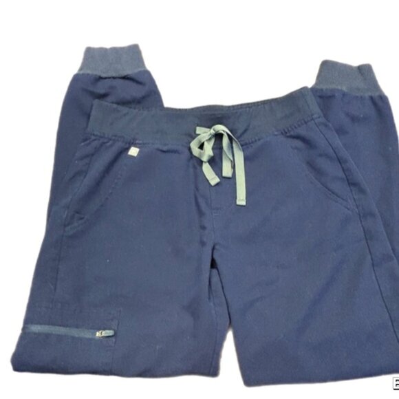 Figs Blue Comfortable Joggers - Picture 2 of 5